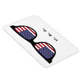 USA überträgt Sondertext und Farbmagnet Magnet (Rechte Seite)
