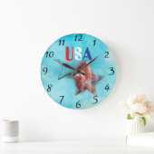 USA-Uhr Große Wanduhr (Zuhause)