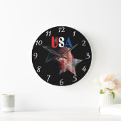 USA-Uhr Große Wanduhr (Zuhause)