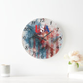 USA-Uhr Große Wanduhr (Zuhause)
