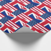 usa uk geschenkpapier (Ecke)