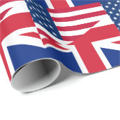usa uk geschenkpapier (Rolleneckpunkt)