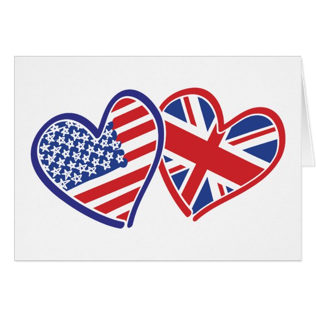 USA - UK-Liebe (Vorderseite (Horizontal))
