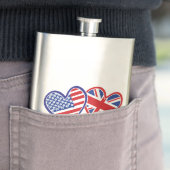 USA - UK-Liebe Flachmann (Beispiel)
