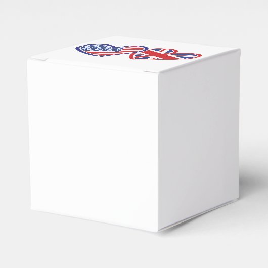 USA - UK-Liebe Geschenkschachtel (Vorderseite)