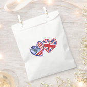 USA - UK-Liebe Geschenktütchen (Ausgeschnitten)
