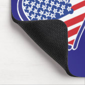 USA - UK-Liebe Mousepad (Ecke)