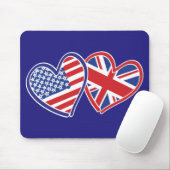 USA - UK-Liebe Mousepad (Mit Mouse)