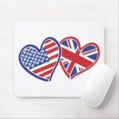 USA - UK-Liebe Mousepad (Mit Mouse)