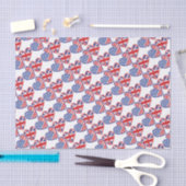 USA - UK-Liebe Seidenpapier (Handwerk)