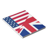 usa uk notizblock (angewinkelt)