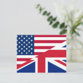 usa uk postkarte (Stehend Vorderseite)