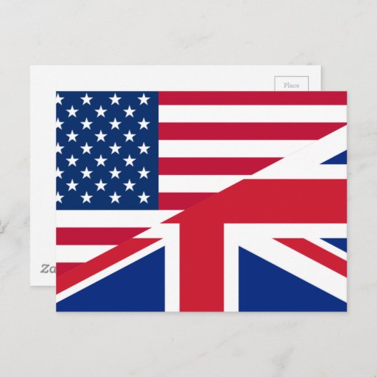 usa uk postkarte (Vorne/Hinten)