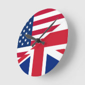usa uk runde wanduhr (Winkel)