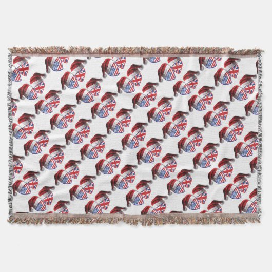 USA-UK-Santa-Hats Decke (Vorderseite)