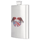 USA-UK-Santa-Hats Flachmann (Links)