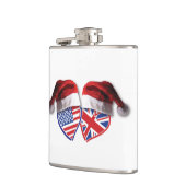USA-UK-Santa-Hats Flachmann (Links)