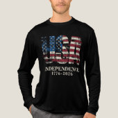 USA Unabhängigkeit 250 Jahre T - Shirt | 1776-2026 (Vorderseite)