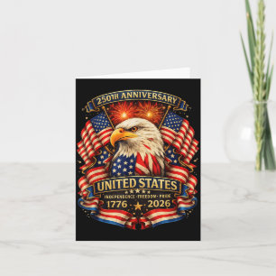 USA Unabhängigkeit 250. Jahrestag 1776 2026 Karte