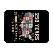 USA Unabhängigkeit 250. Jubiläum Magnet (Horizontal)