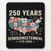 USA Unabhängigkeit 250. Jubiläum Mousepad (Vorne)