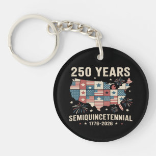 USA Unabhängigkeit 250. Jubiläum  Schlüsselanhänger