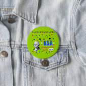 USA Unabhängigkeitstag Button (Beispiel)