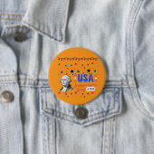 USA Unabhängigkeitstag Orange Button (Beispiel)