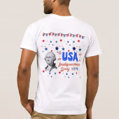 USA Unabhängigkeitstag T-Shirt (Rückseite)