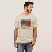 USA, unbestrittene Weltkrieg-Meister T-Shirt (Vorne ganz)