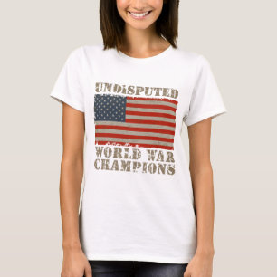 USA, unbestrittene Weltkrieg-Meister T-Shirt