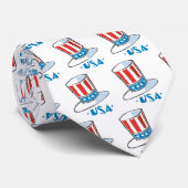 USA Uncle Sam Hat Krawatte (Gerollt)