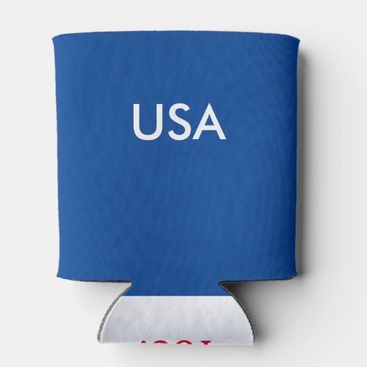 USA Uncle Sam Patriotic Can Cooler Dosenkühler (Rückseite)