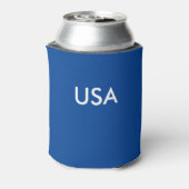 USA Uncle Sam Patriotic Can Cooler Dosenkühler (Kanne Rückseite)