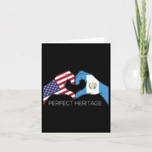 USA und Guatemala Guatemala Amerikaner Perfektion Karte