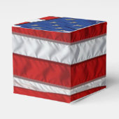 USA United Staaten Flag American Patriotic Design Geschenkschachtel (Vorderseite)