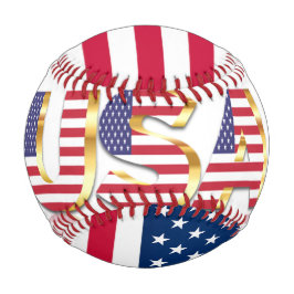 USA unter US-Flagge Baseball