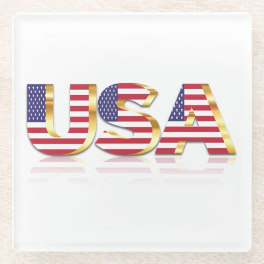 USA UNTERSETZER USA (Vorderseite)