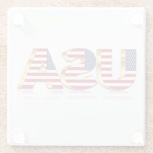 USA UNTERSETZER USA (Rückseite)