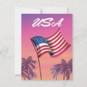 USA US FLAGGE (Rückseite)