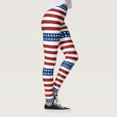 USA US FLAGGE LEGGINGS (Rechts)