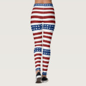 USA US FLAGGE LEGGINGS (Rückseite)