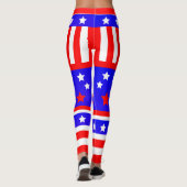USA US FLAGGE LEGGINGS (Rückseite)