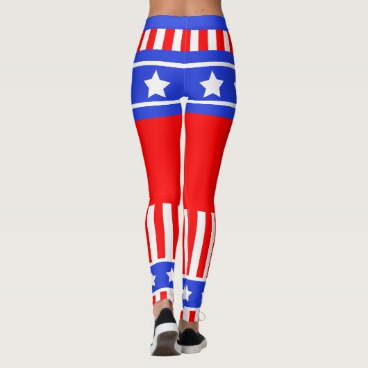 USA US FLAGGE LEGGINGS (Rückseite)