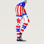 USA US FLAGGE LEGGINGS (Rechts)