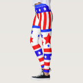USA US FLAGGE LEGGINGS (Links)