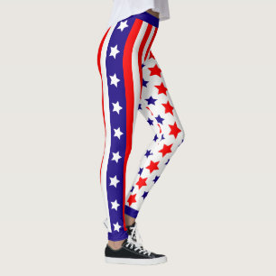 USA US FLAGGE LEGGINGS