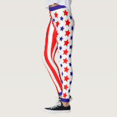 USA US FLAGGE LEGGINGS (Links)
