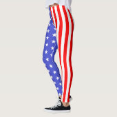 USA US FLAGGE LEGGINGS (Links)