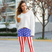 USA US FLAGGE LEGGINGS